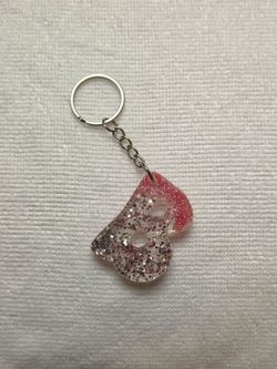 Letter "B" with silver tone rings