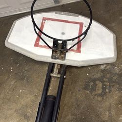 FREE in ground basketball hoop
