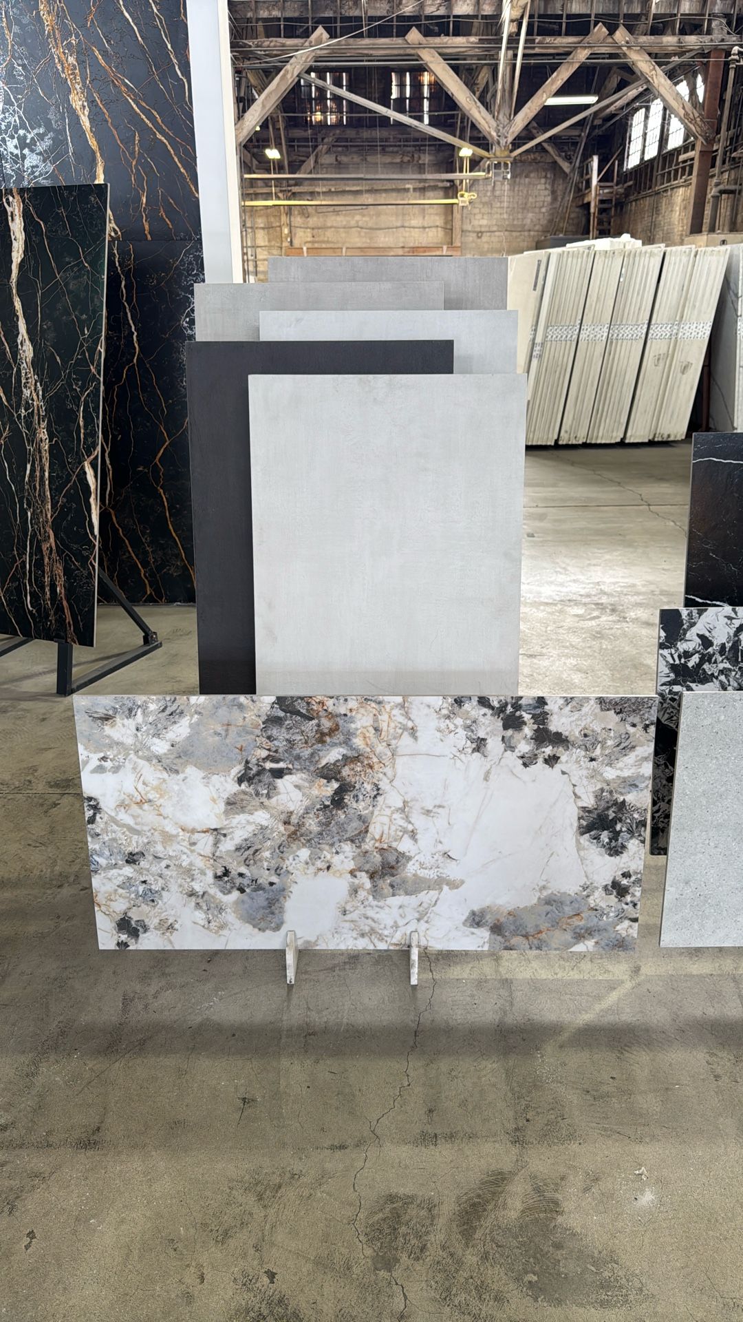 Large Format 24 X 48 Industrial Porcelain Tiles