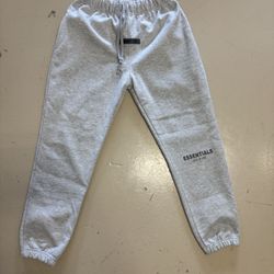 LIGHT OATMEAL ESSENTIAL SWEATPANTS 