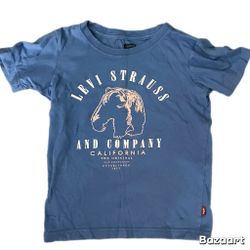 Sz 5t Boys Levi’s Bear Levi Strauss Tshirt XS
