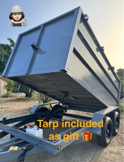 💠Brand New 12ft Long Hydraulic Dump Trailer