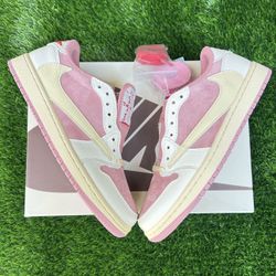 Travis Scott Pink Jordan 1 Low