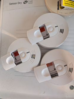 Used, not expired fire alarms