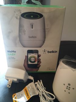 Belkin WeMo Baby Monitor for Apple iPad ,iPhone, and iPod Touch New In Box