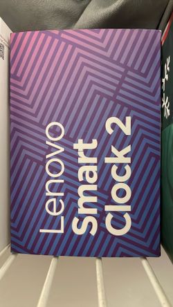 Lenovo smart clock 2 Brand new