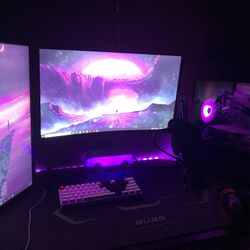 WHOLE GAMING SETUP (read description)