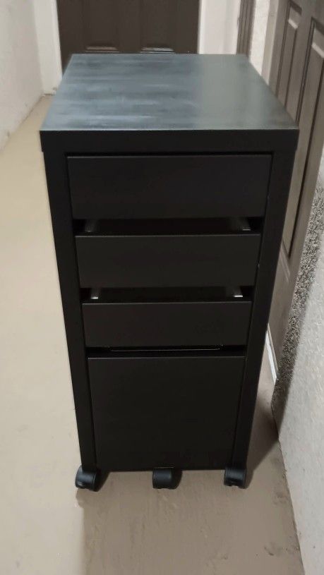 MICKE Drawer unit/drop file storage