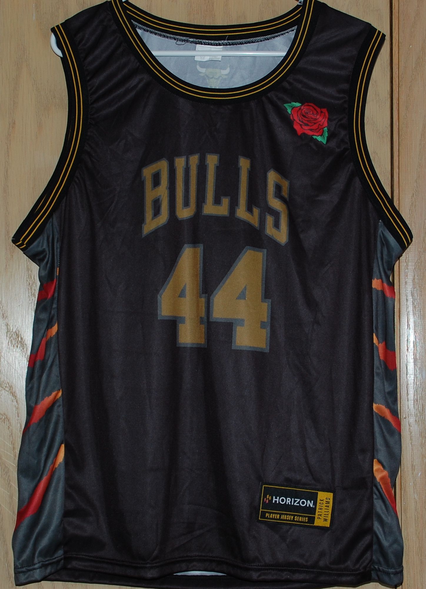Patrick Williams 23/24 Black Gold Bulls Jersey
