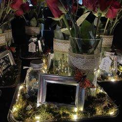 Alice In Wonderland Hand Made Centerpiece
