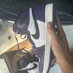 Court Purple Air Jordan 1