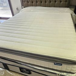 Mattress And Box Spring Queen Size 