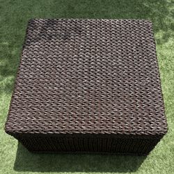 Wicker Patio Table