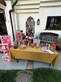 Candy Table Set Up