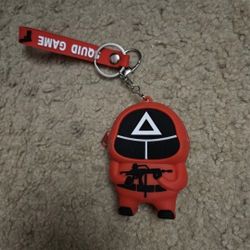 Squid Game Guard Keychain 