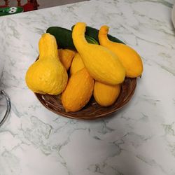Fresh Picked Squash And Cucumber Pea Ridge Arkansas 