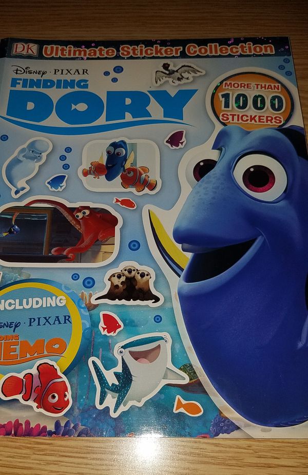 Used Disney Pixar Finding Dory Finding Nemo Stickers - 