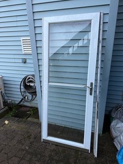 Anderson Full Glass Storm Door with Handle