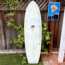 5’6 Lost Ark Battleship Twin Fin Surfboard Surf Board (not Channel Islands Lost Machado Firewire Ryan Burch Album Bing G And S Mini Simmons Fish)