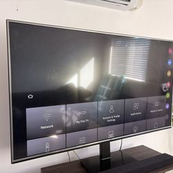 70” LG TV with Fire stick and Stand