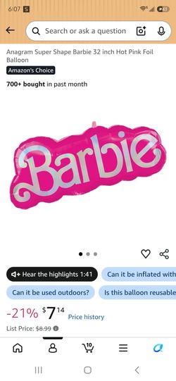 Barbie Birthday