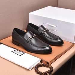 GG Men’s Leather Shoes With Box 2026 New 