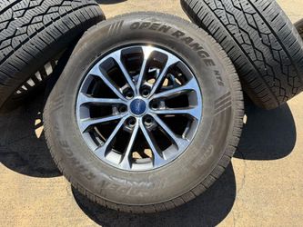 FREE DELIVERY 18" Ford Lariat OEM rims F150 wheel 10169 tires Expedition Open Range 45% 275/65/18