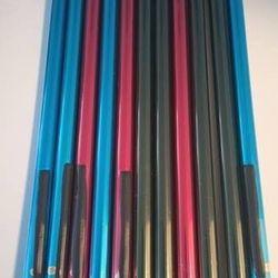 Marsh mellow Roasting Sticks in Aluminum Casing for travel- Fun Colors - $5 (Harahan)