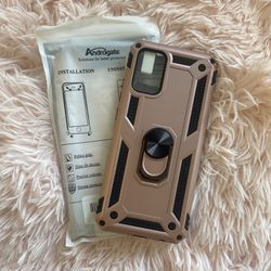 Androgate Samsung A02s Case- Rose Gold