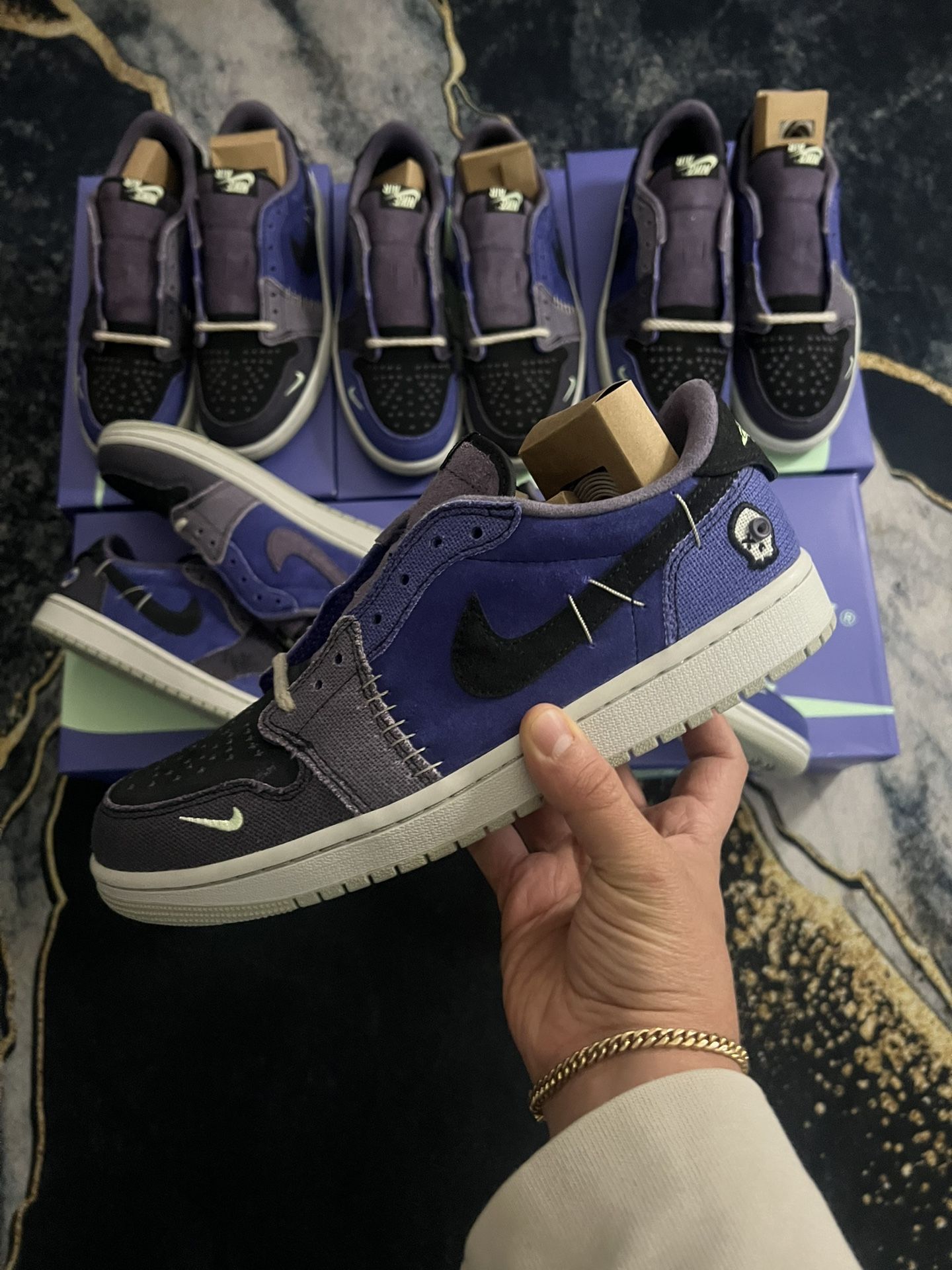 Jordan Retro 1 Low Zion Alternate Voodoo