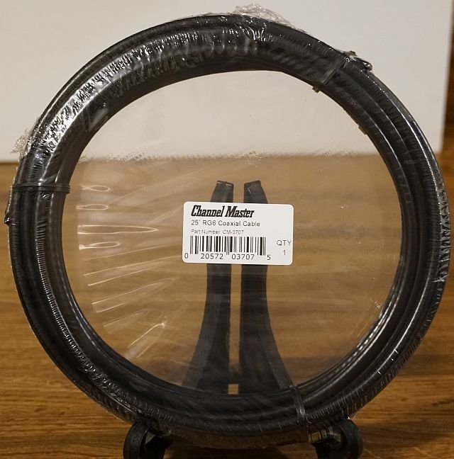 New 25' Coxial Cable