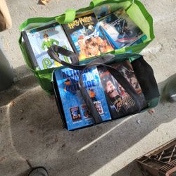 Bag Full Of DVDs 