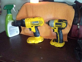 DeWalt drill and impact