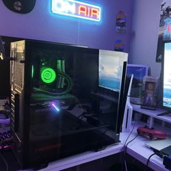 CyberPower AMD GAMING PC WaterCooled desktop 
