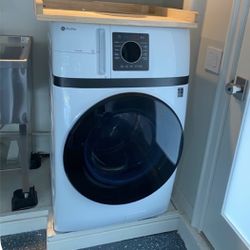 GE Profile with Pet Hair Removal 4.6-cu ft Ventless All-In-One Washer Dryer Combo ( White )
