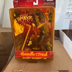 1999 CrazyWorks Sport Warriors Shaquille O’Neal Action Posed Toy Figure