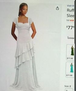 White dress