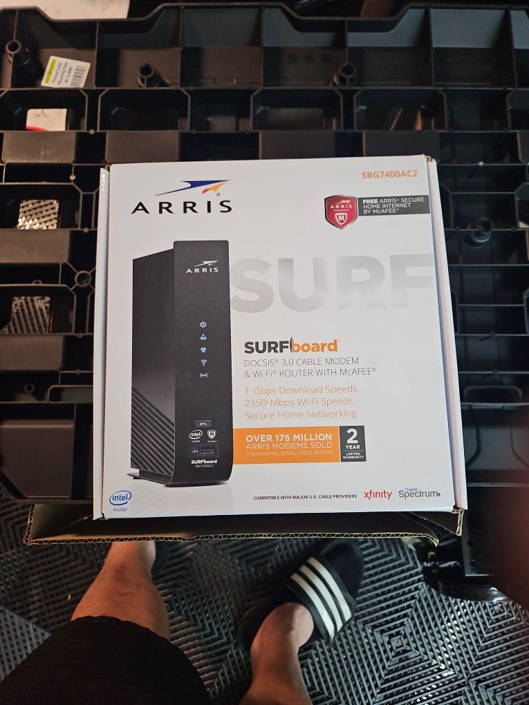 Arris Modem For Cable Spectrum Or Cox Charter 
