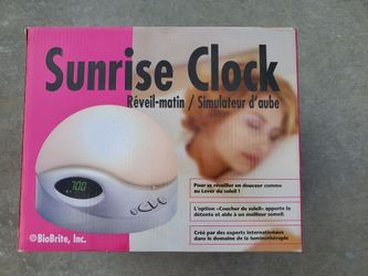 New ! Biobrite Sunrise Clock - Open To Offers!