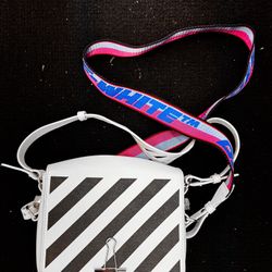 OFF-WHITE mini Diag Purse Large Strap