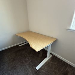 Electric Jarvis Sit/Stand Bamboo Desk