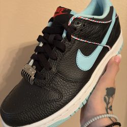 Dunk Low SE GS ‘Barber Shop - Black’