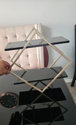 Diamond 2 Layer Hanging Shelf