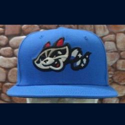 Rocket City Trash Pandas (MILB) Size 7 1/8 New Era 59FIFTY Hat (NW/OT) UNWORN!😇 IMMACULATE CONDITION👀🤯 Please Read Description.