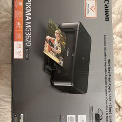 Canon Pixma MG3620 Photo Printer and Photo Paper