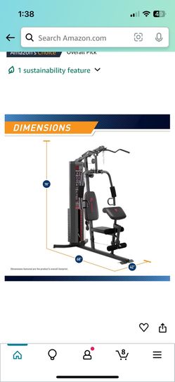 Marcy 150lb Stack Home Gym MWM 989 for Sale in Gaithersburg MD OfferUp