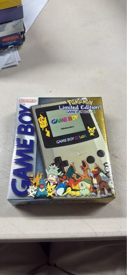 Pokémon Gold & Silver Limited Edition Game Boy Color – Original Box