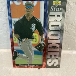 Michael Jordan Upper Deck Rookie Baseball Card 