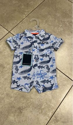 Andy & Evan Baby Boy’s Romper, Size 0-3 Months