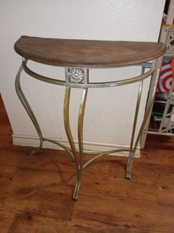 Wooden / metal, wall table